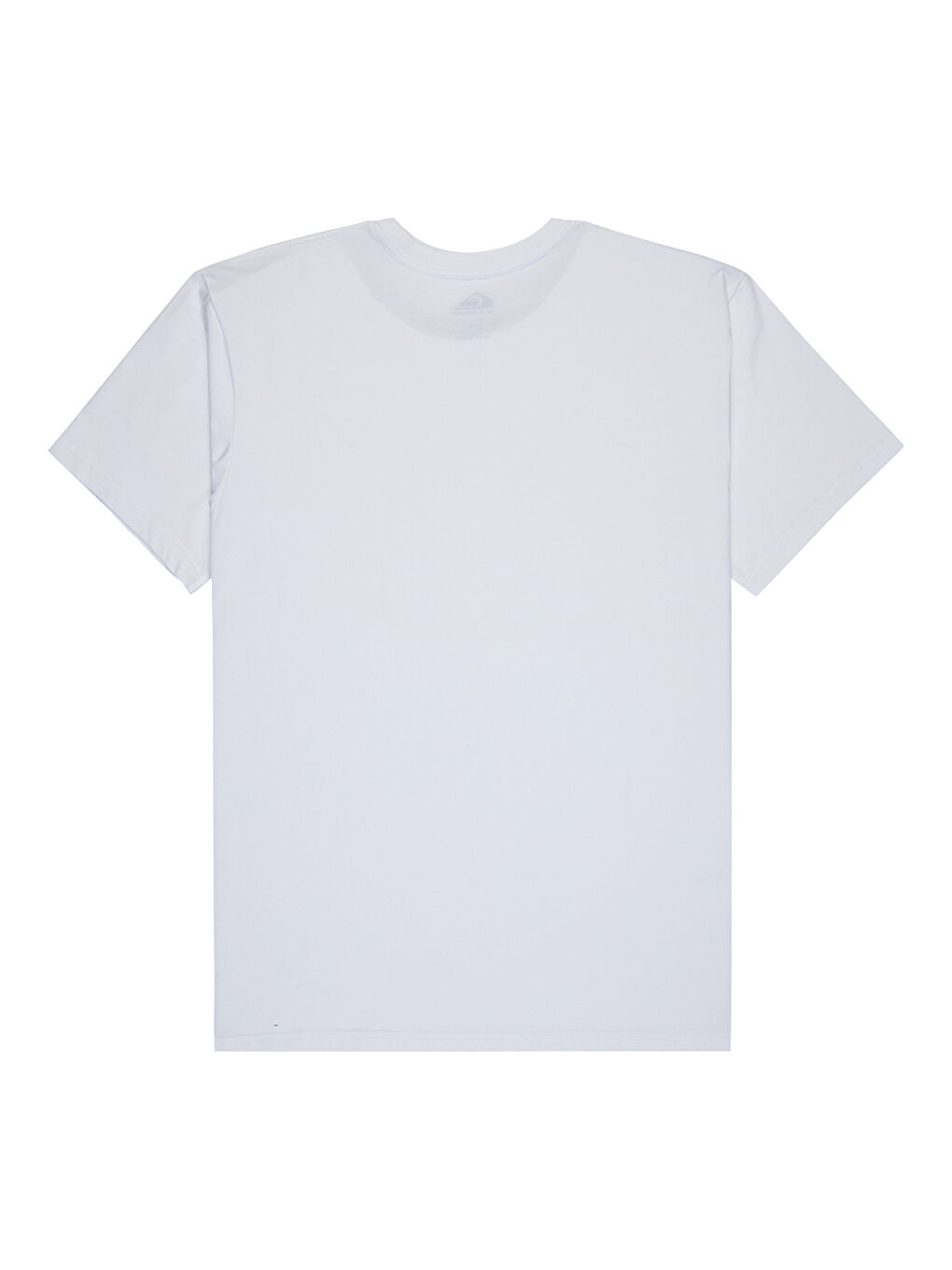 Ev Comp Logo Erkek Beyaz Yuvarlak Yaka Tişört-1