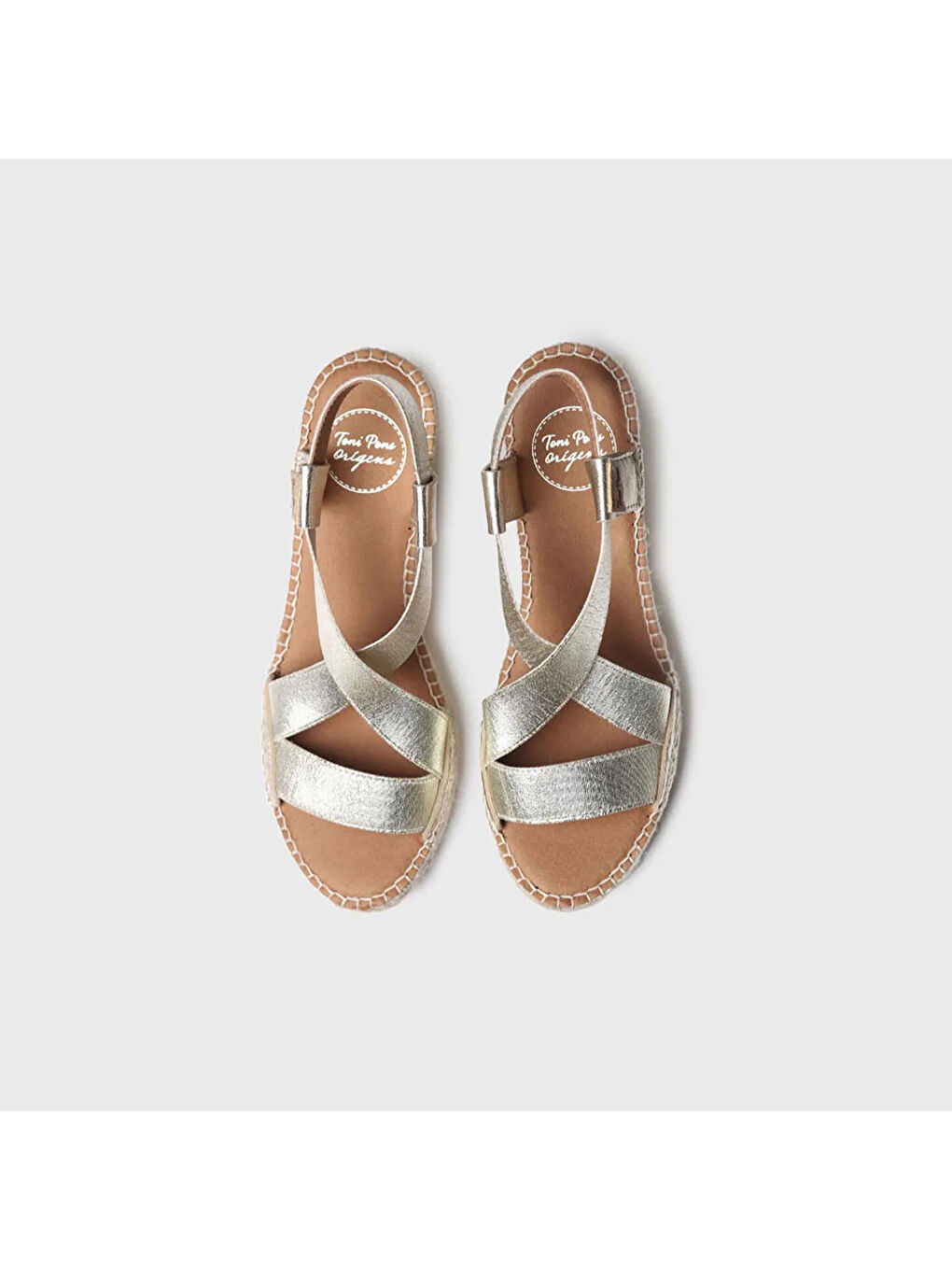 Sarı Kadın Sandalet TURA-RC Platinum-2