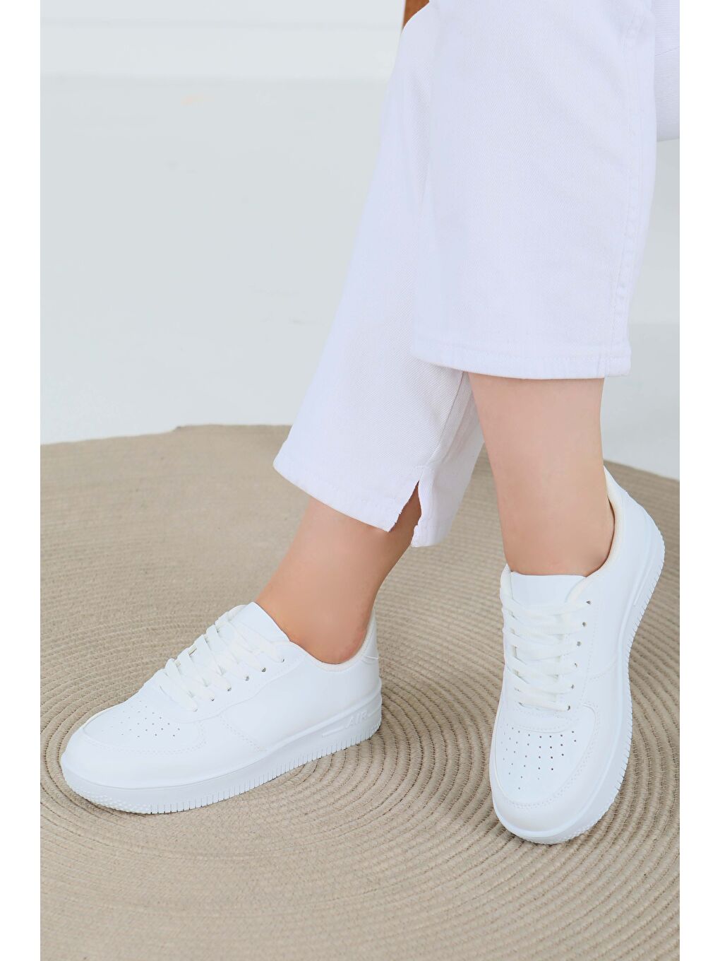 Kadın Beyaz Spor Ayakkabı - 27477-2