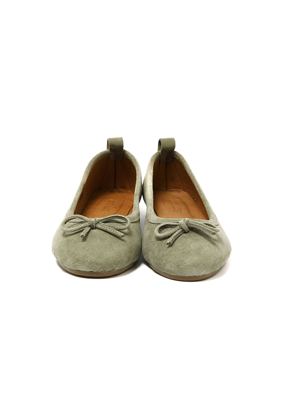 Yeşil Kadın Babet MAR-25Y-150-201 Avakado Süet-2