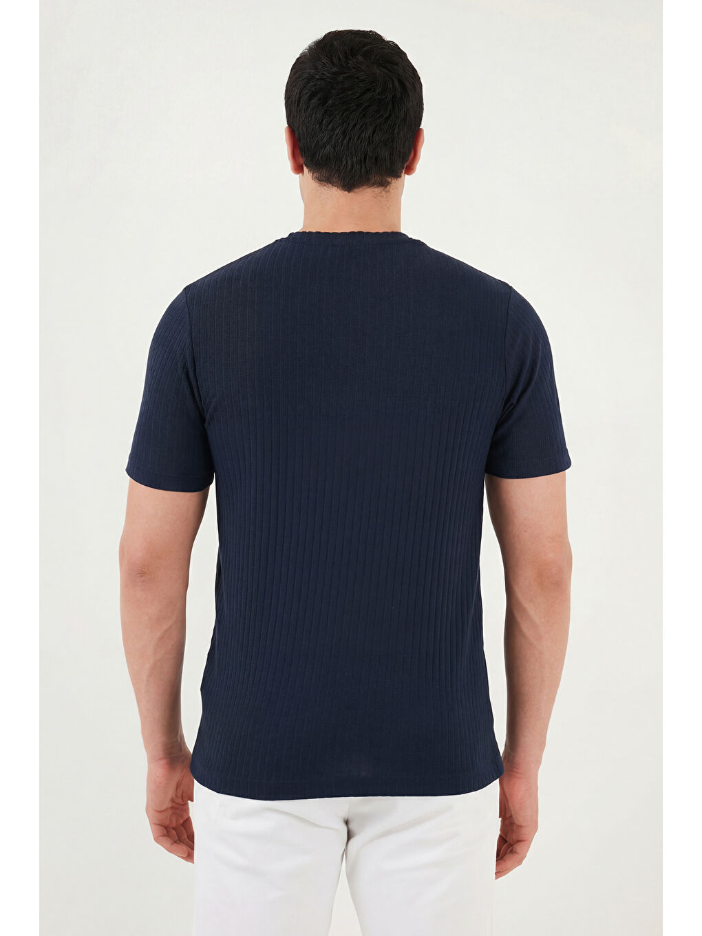 İndigo Pamuklu Regular Fit Bisiklet Yaka T Shirt 5904068-6