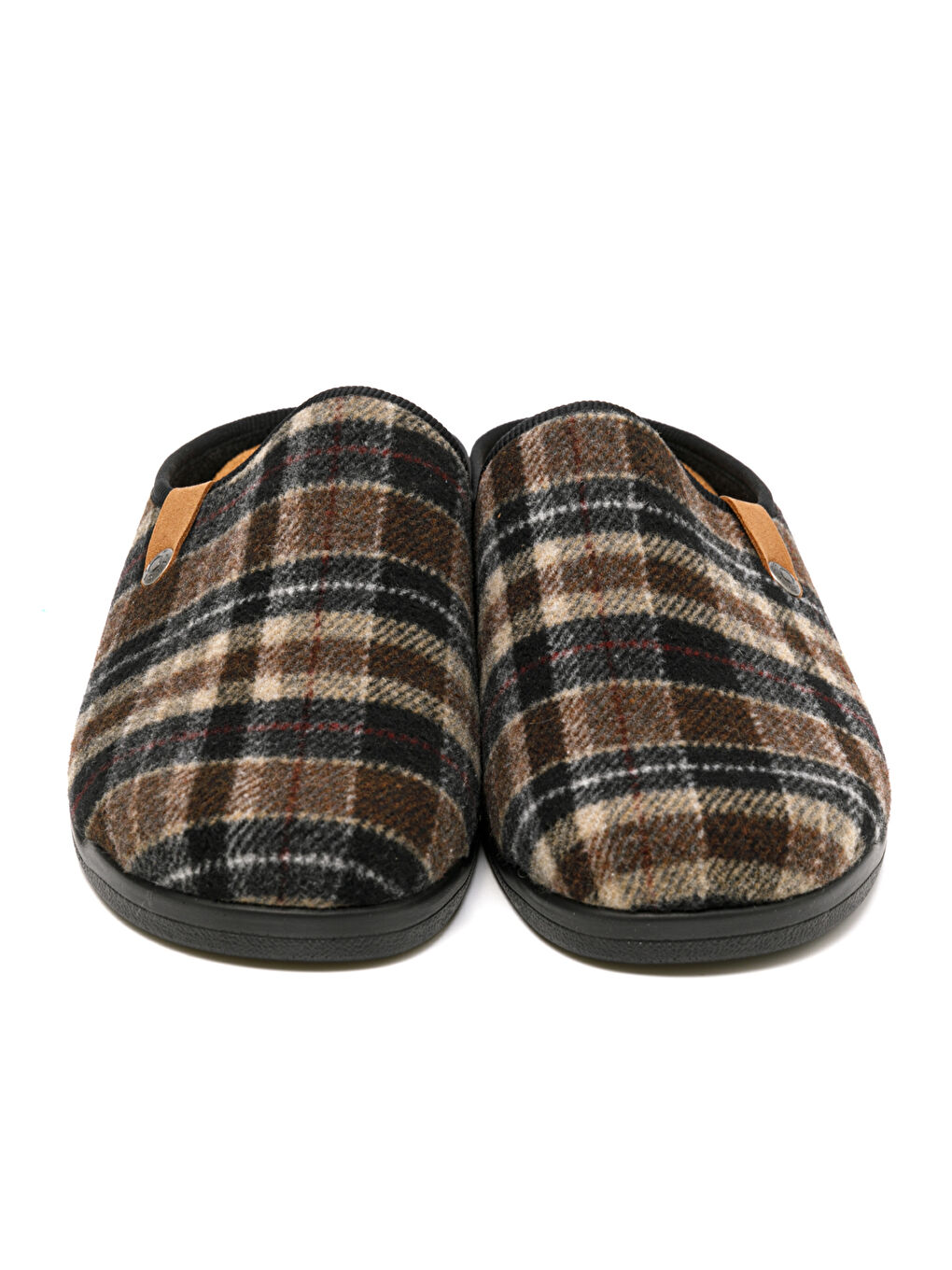 Kahverengi Erkek Ev Terliği 46 652 JW CLOTH MAN SLIPPER-2