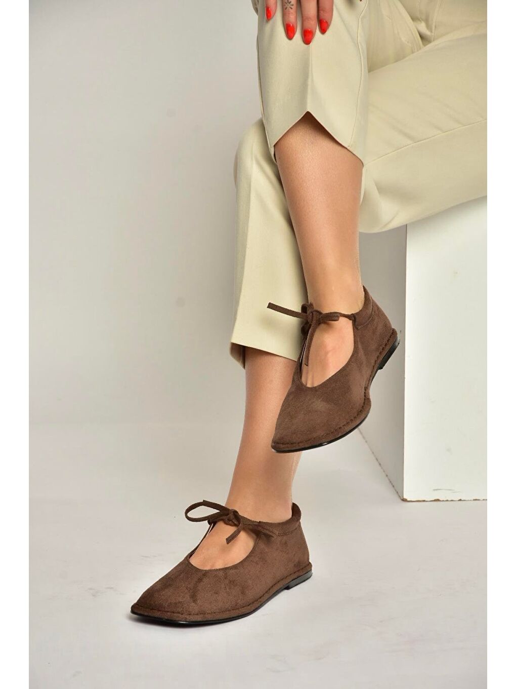 Kahverengi Kadın Ayakkabı Y615249502-3