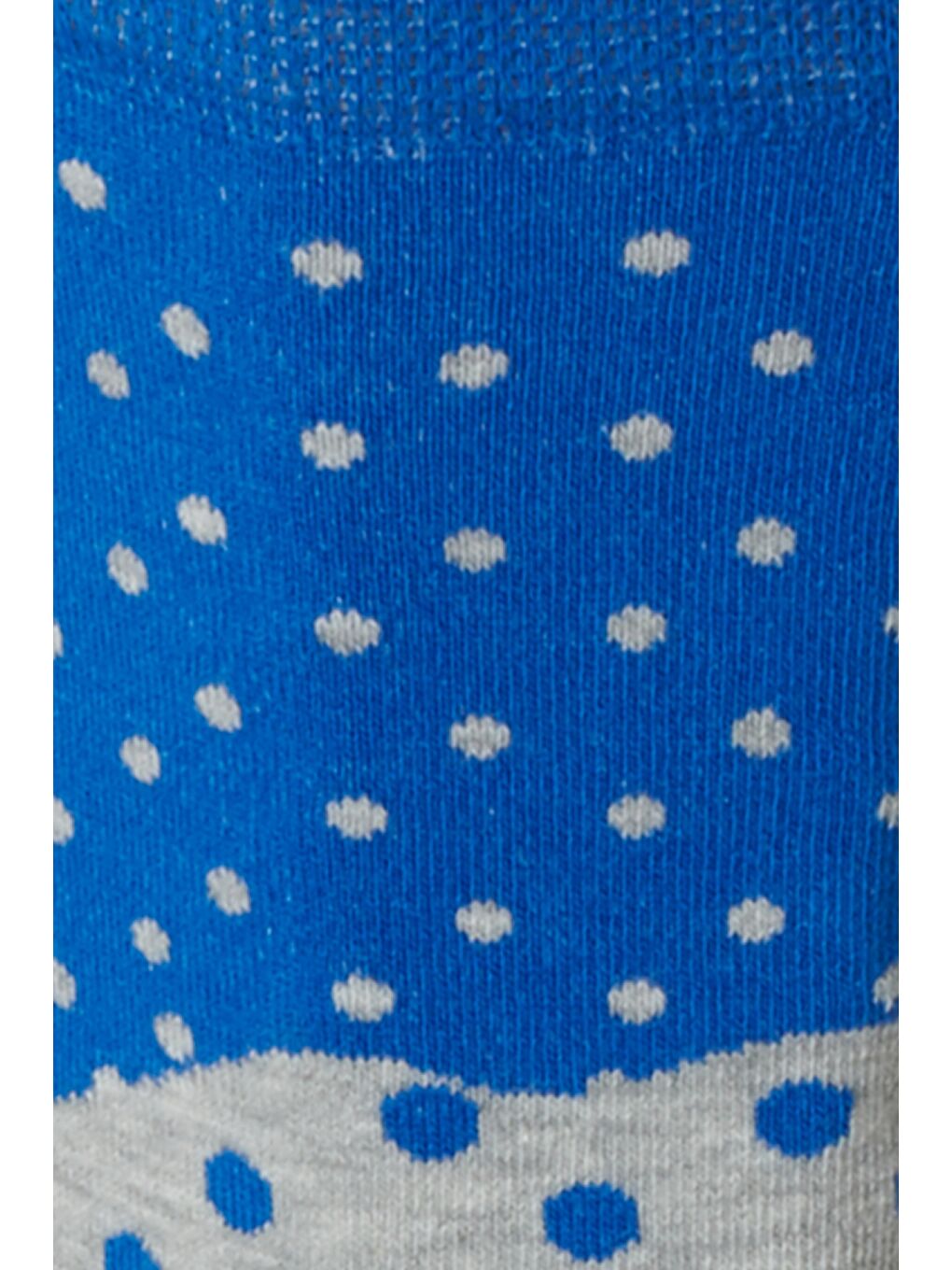 Erkek Mavi-Gri Desenli Soket Çorap-1