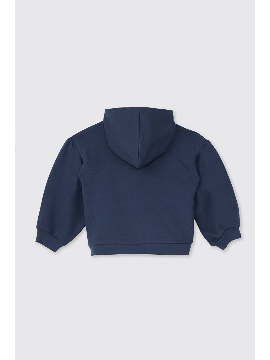 Kız Bebek Fermuarlı Lacivert Sweatshirt-1