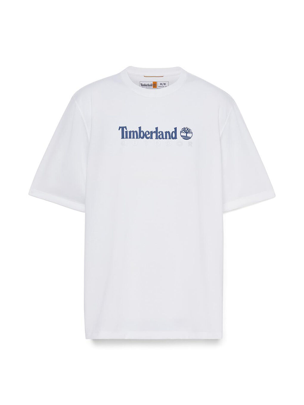 Anti Uv Outdoor Graphic Erkek Beyaz Yuvarlak Yaka Tişört-4