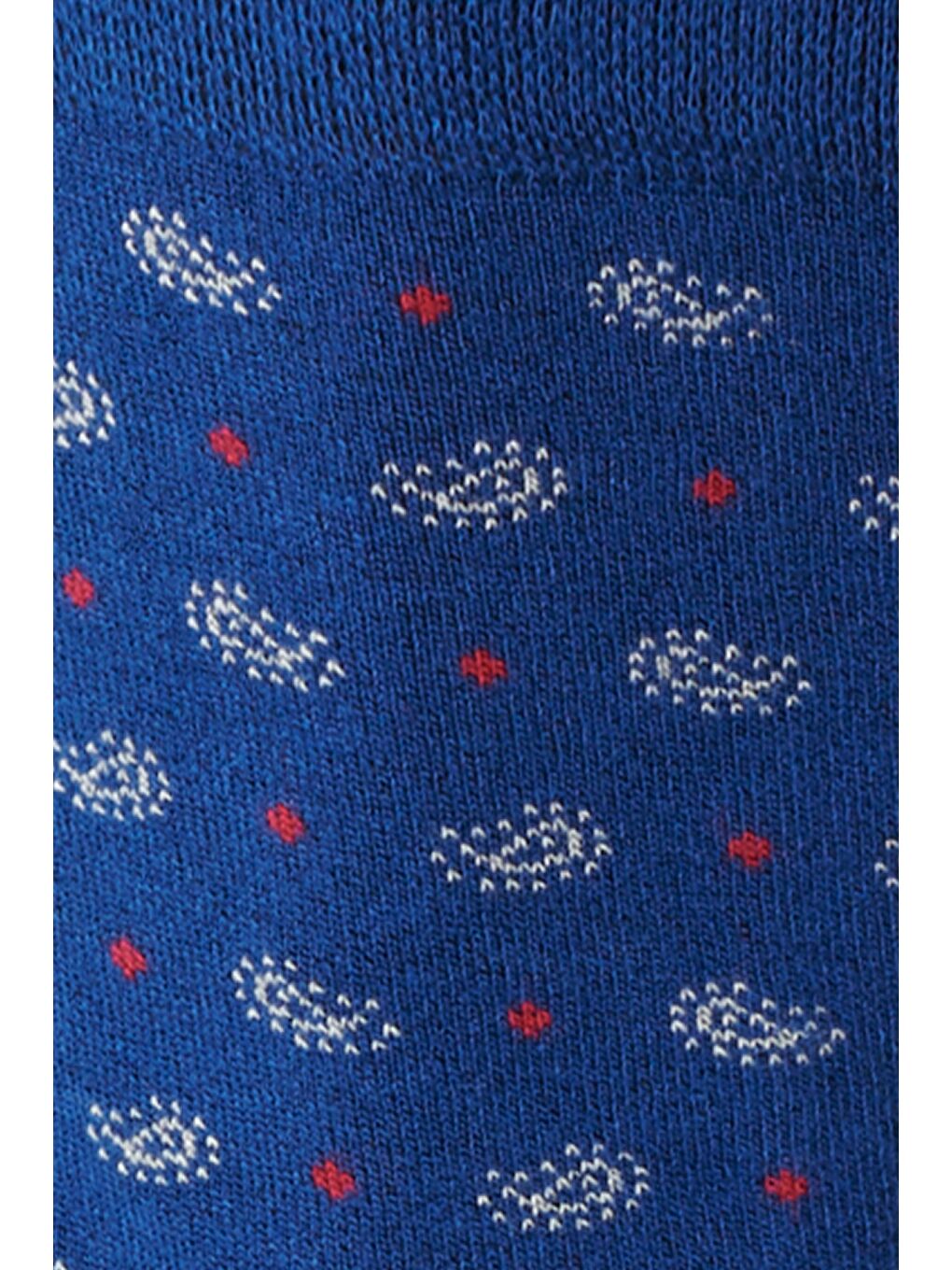 Erkek Mavi Bambulu Soket Çorap-1