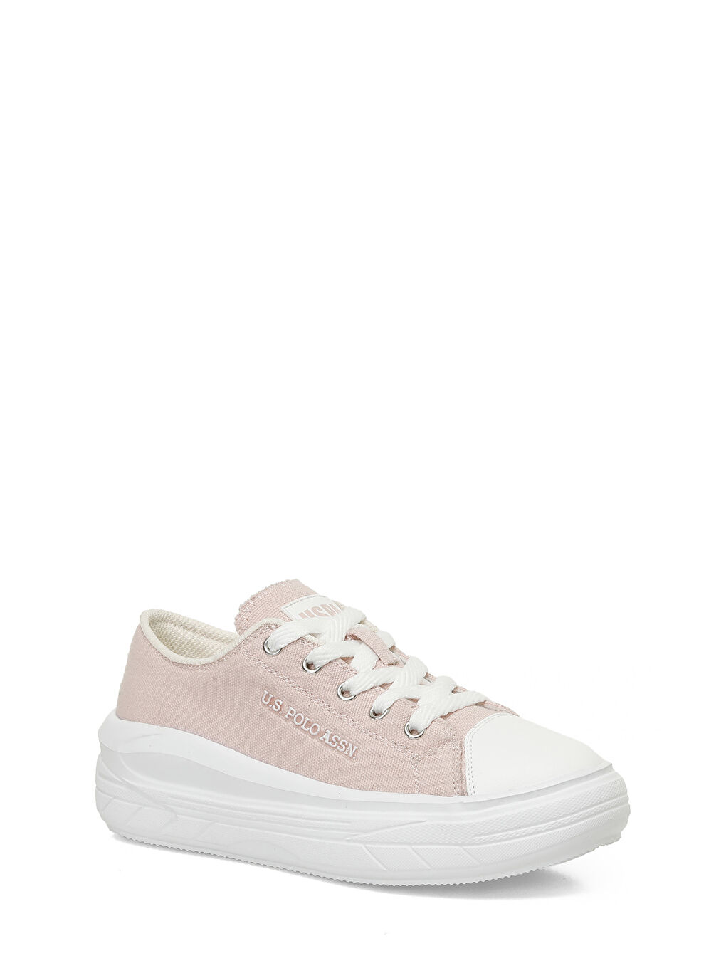 Pembe CLEME TEX  JR 5FX Pudra Kız Çocuk Sneaker-1