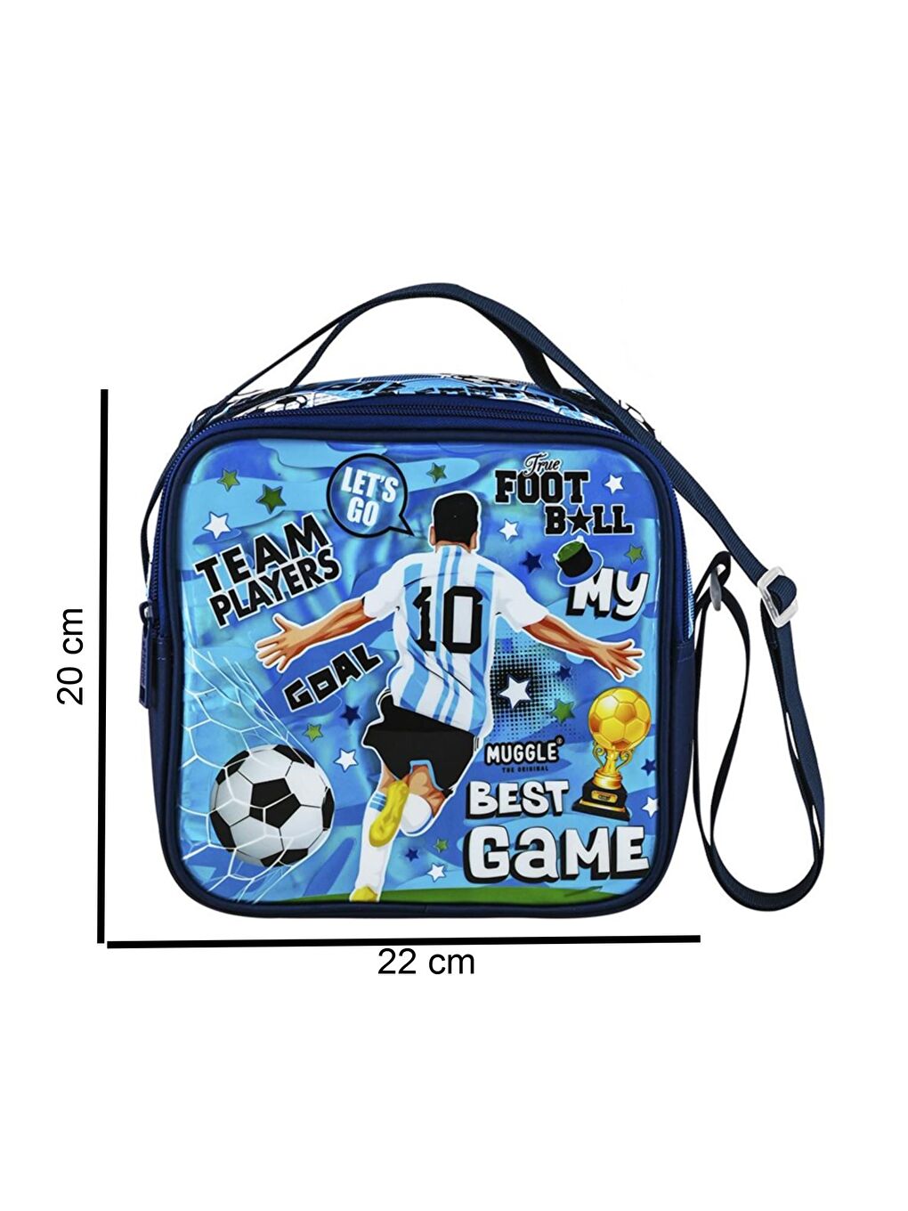 2 Bölmeli Best Game Okul Sırt Çantası + Beslenme Çantası-2