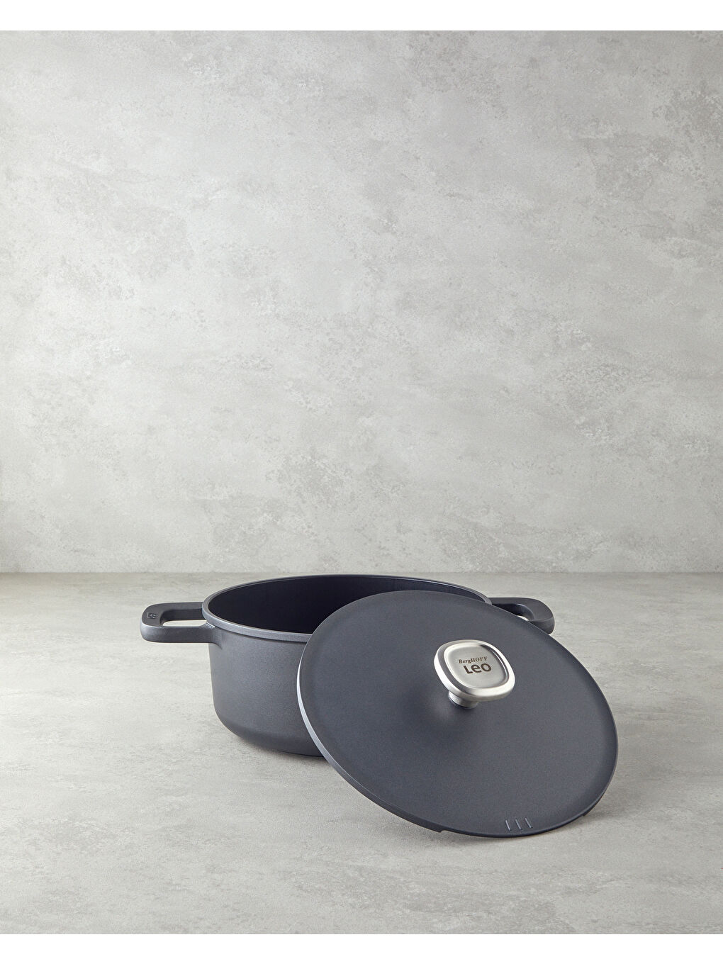 LEO Phantom Seramik Tencere Siyah-1