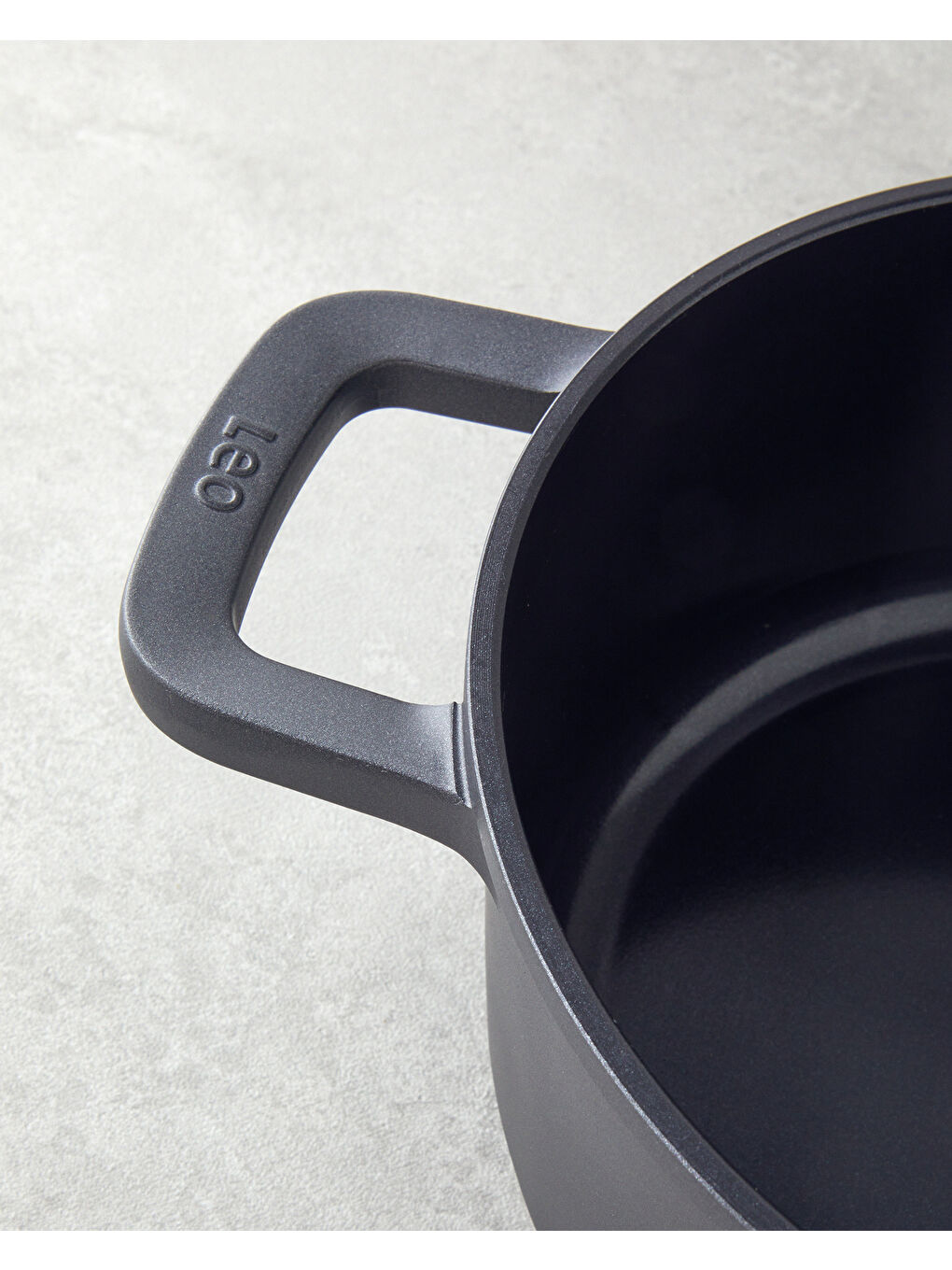 LEO Phantom Seramik Tencere Siyah-2