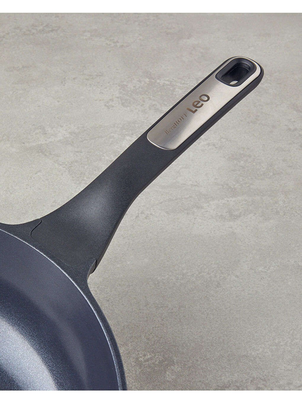 LEO Phantom Wok Tava 28x8 cm Siyah-2