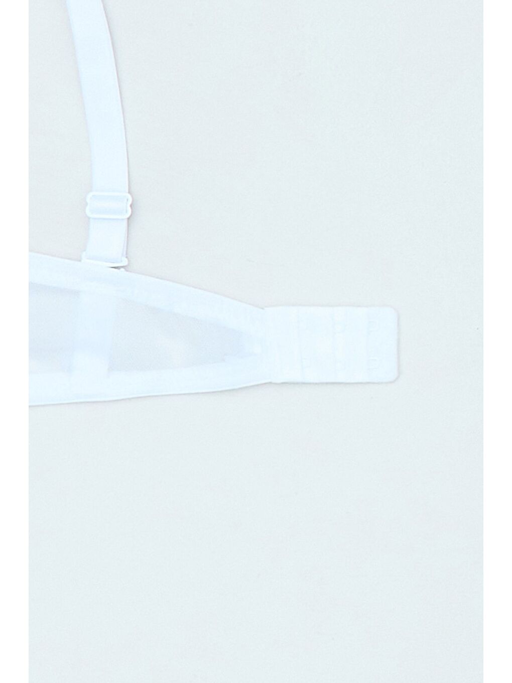 Beyaz Benekli Desteksiz Straplez Sütyen-1