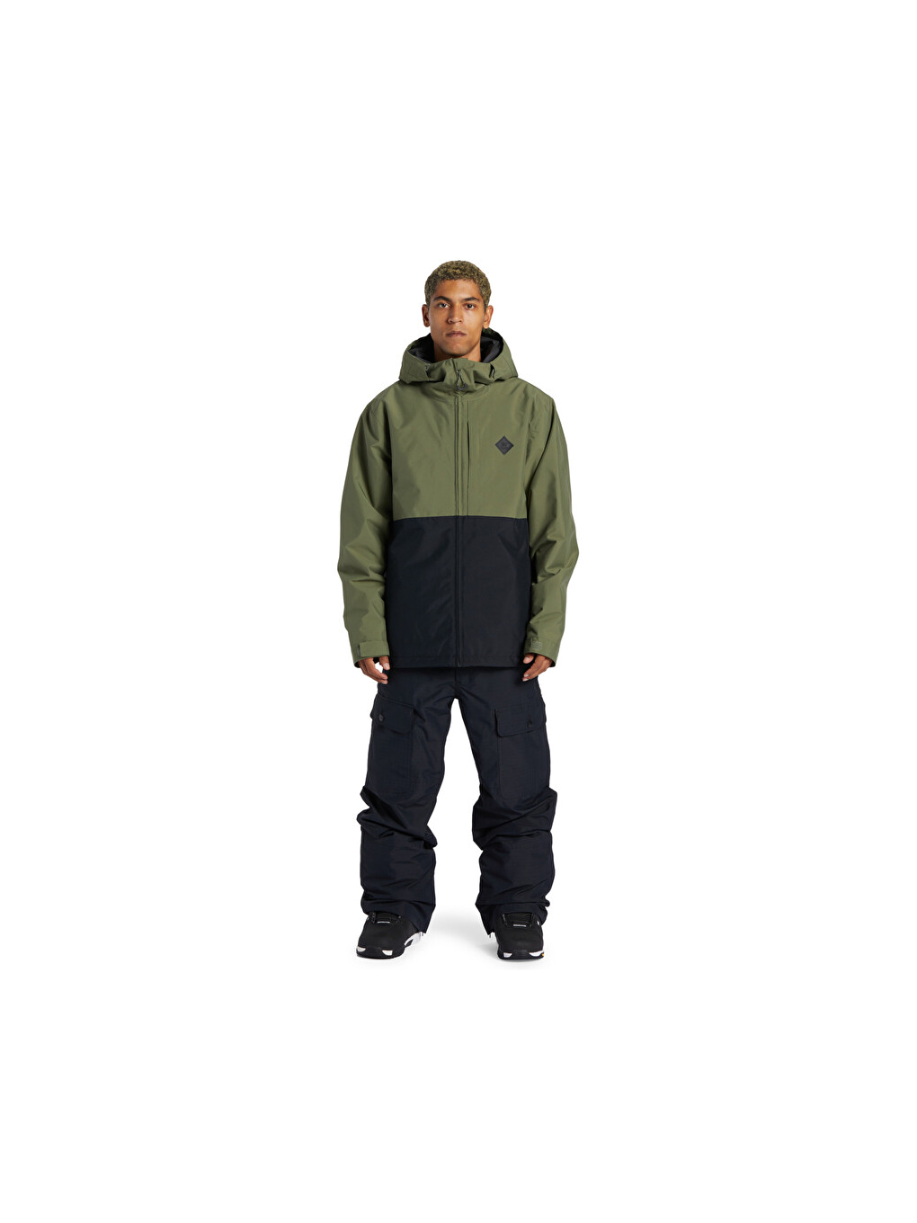 Basis Erkek Yeşil Snowboard Ceketi-1