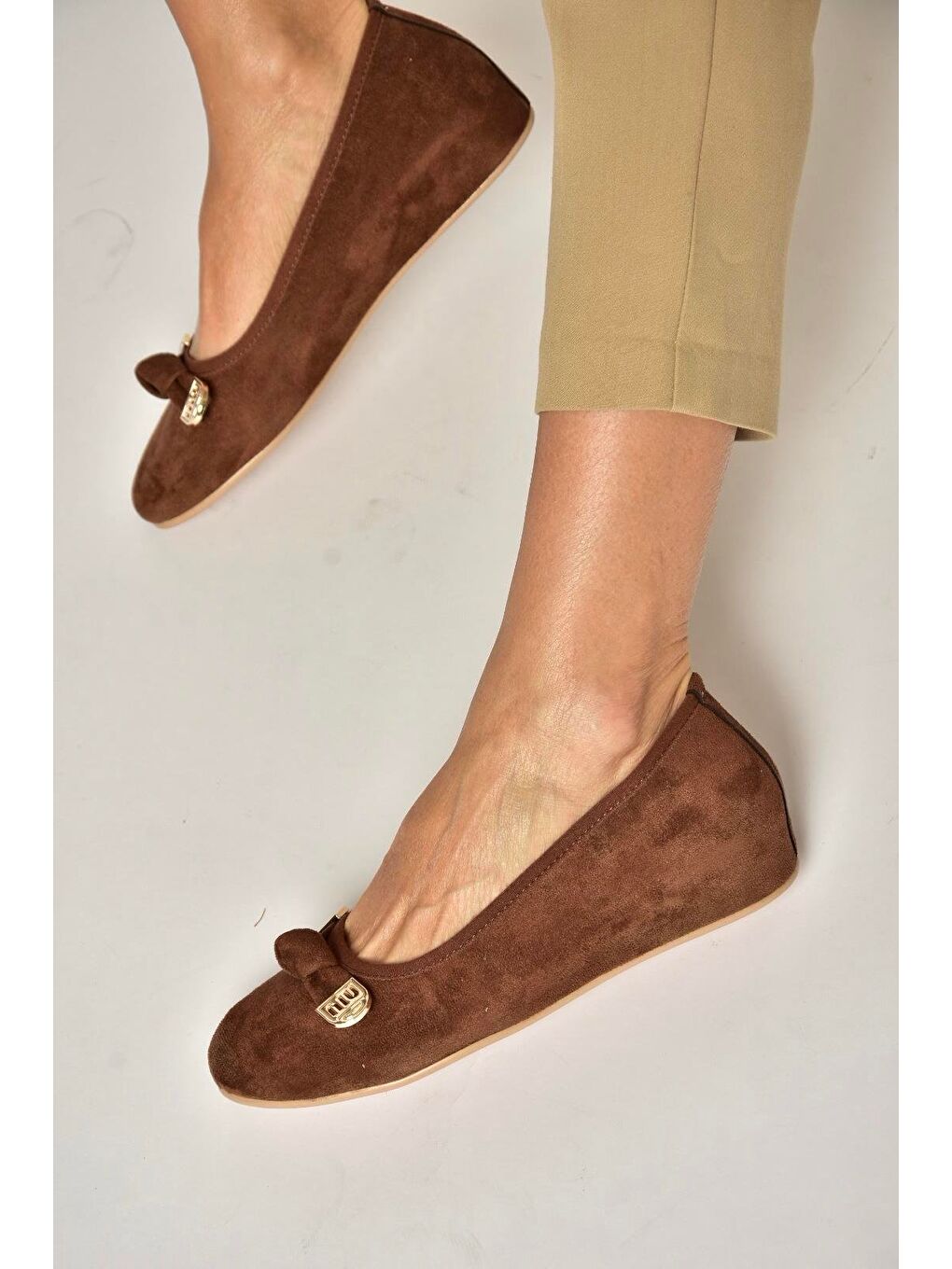 Kahverengi Kadın Ayakkabı Y250750702-3