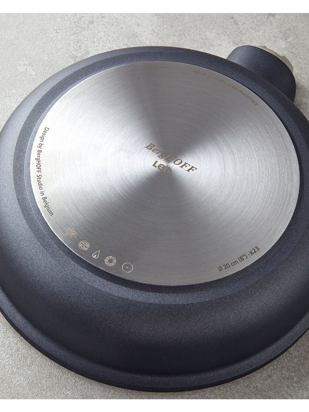 LEO Phantom Seramik Tava Siyah-4