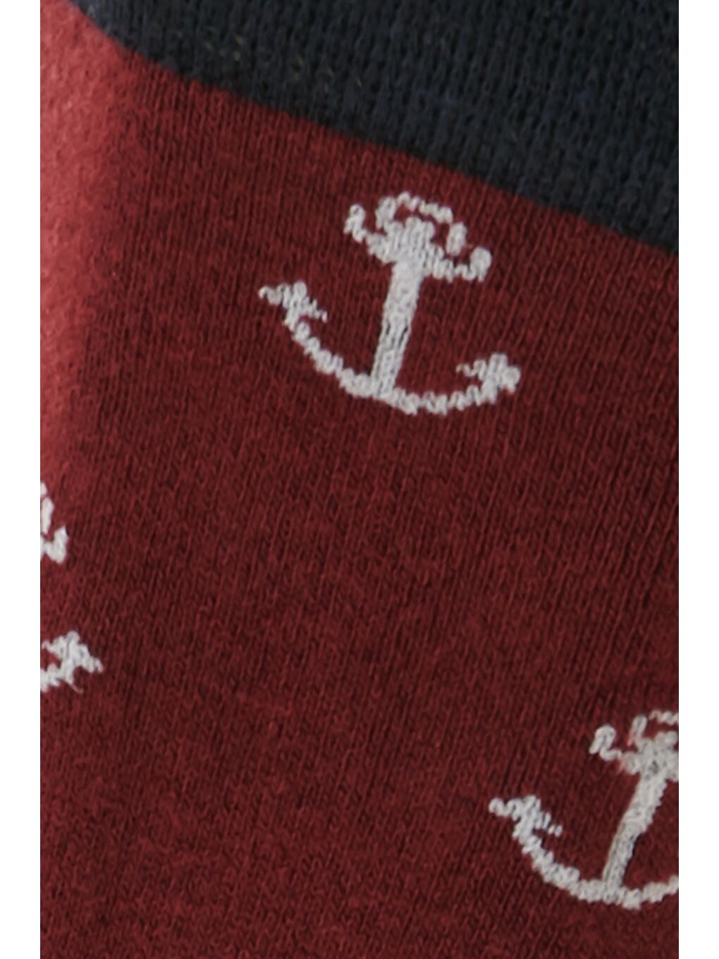 Erkek Bordo Bambulu Soket Çorap-1