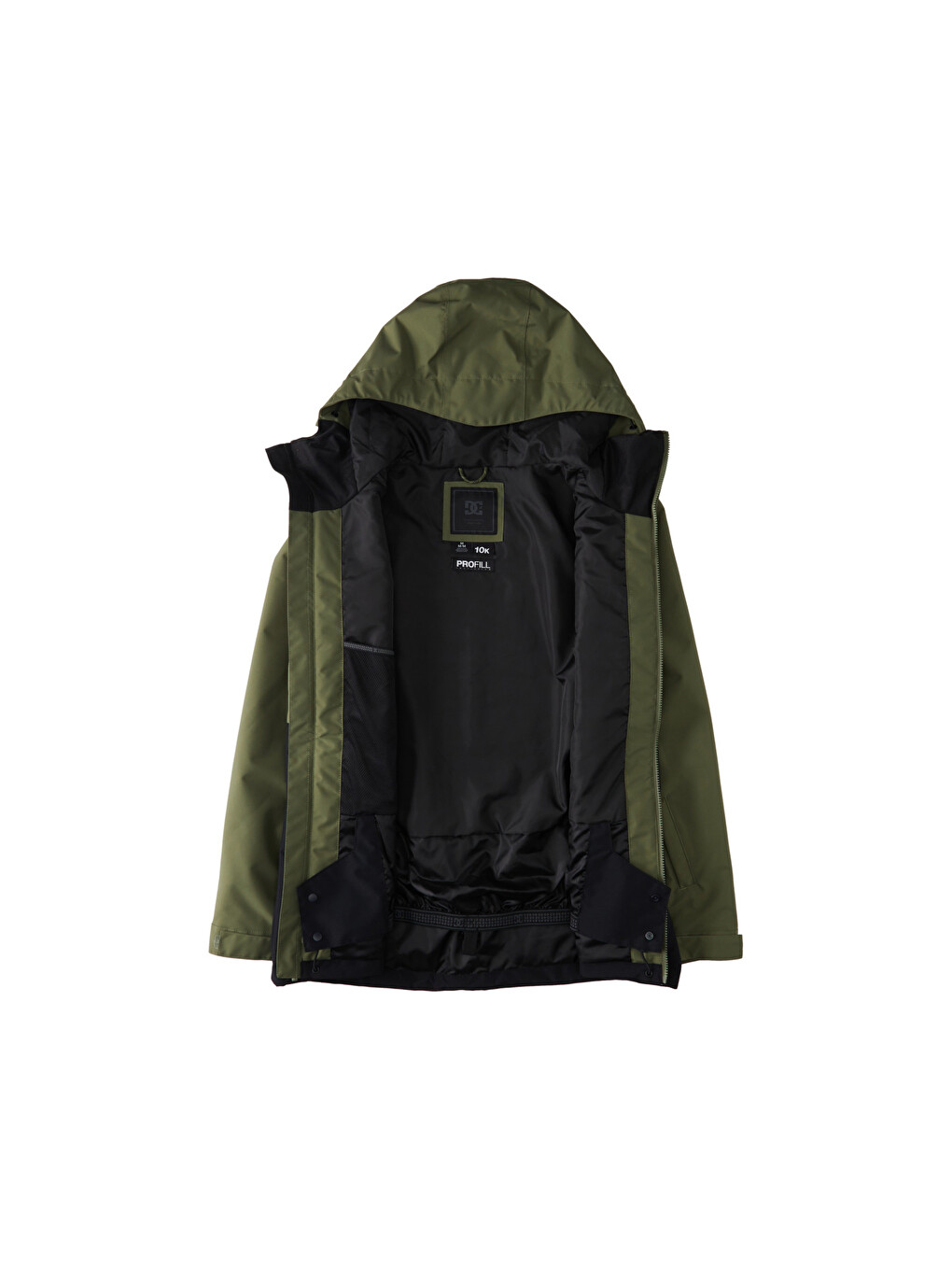Basis Erkek Yeşil Snowboard Ceketi-8