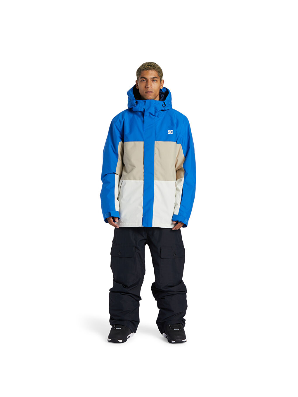 Lacivert Defy Erkek Mavi Snowboard Ceketi-1