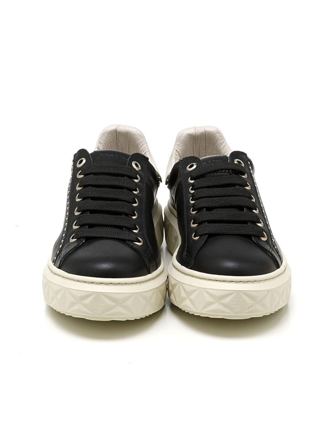 Kadın Sneaker ( Günlük) MAR-25Y-209-8888 Siyah-Metalik Altın-2