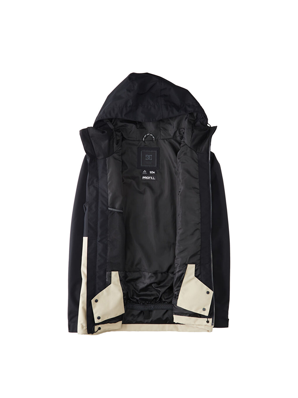 Basis Erkek Siyah Snowboard Ceketi-8