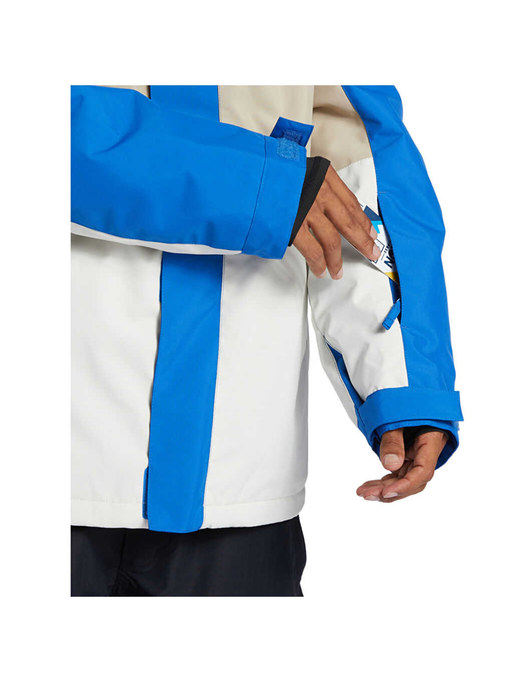 Lacivert Defy Erkek Mavi Snowboard Ceketi-4