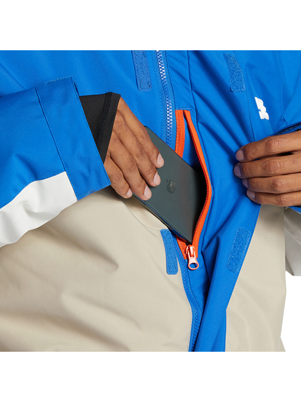 Lacivert Defy Erkek Mavi Snowboard Ceketi-5