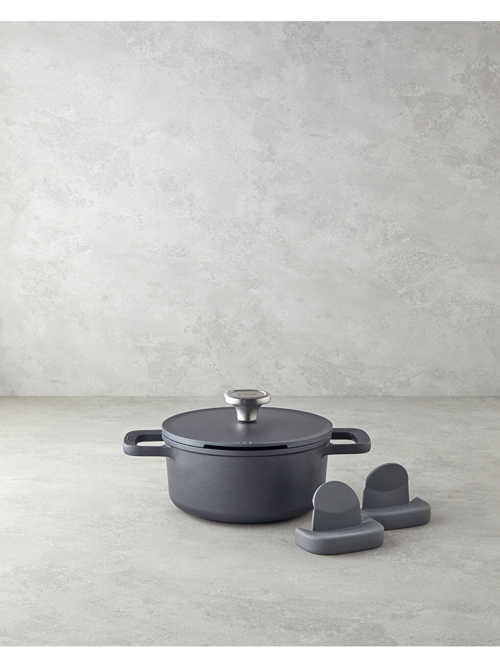 LEO Phantom Tencere 20 cm Siyah