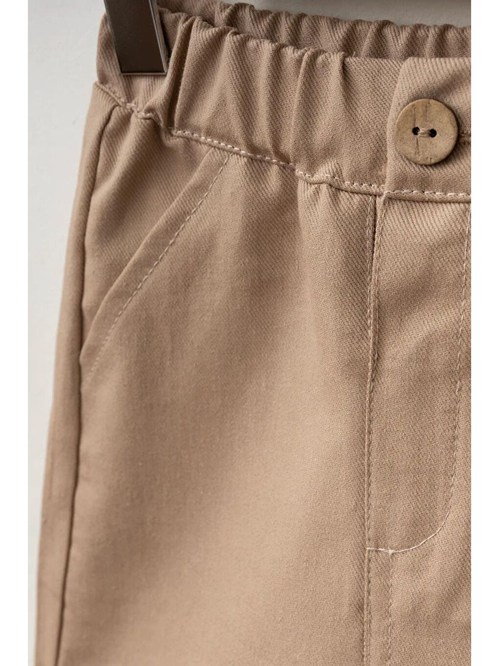 Karışık Erkek Bebek Pamuklu Bej Palmiye Nakışlı Takım-2