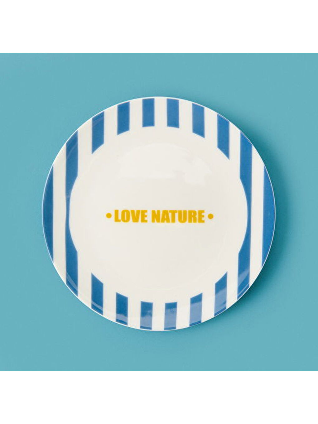 Kitchen Love Nature Tatlı Tabağı - Mavi - 19 cm-2