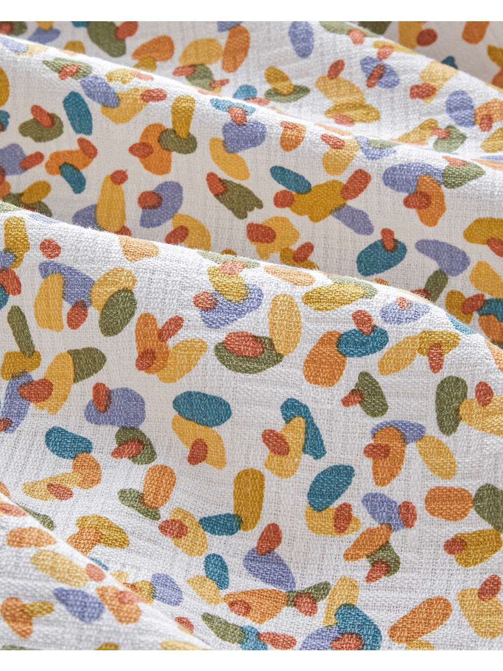 Splash Baskılı Pamuklu Çift Kişilik Pike 200x220 cm Yeşil-3