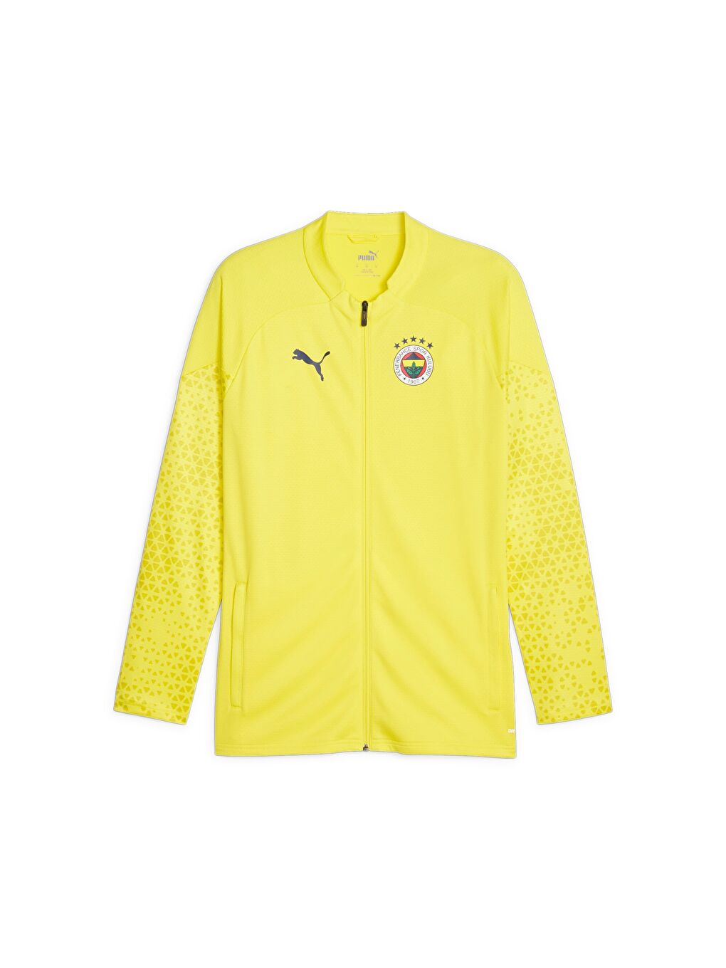 Sarı Fenerbahçe S.K. Football Erkek Antrenman Ceketi