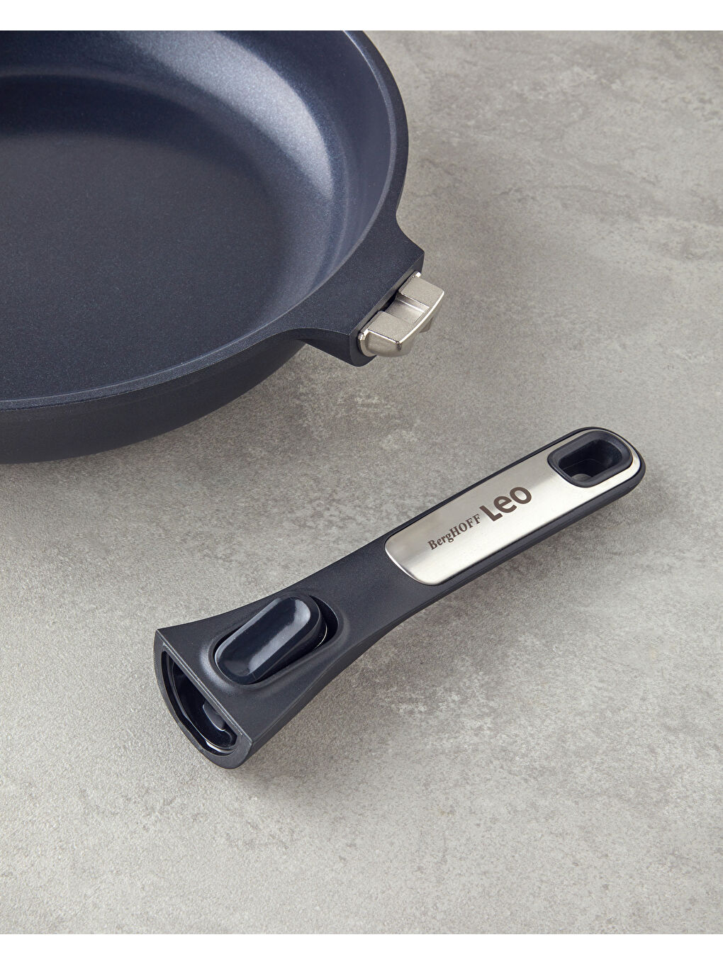 LEO Phantom Tava 28 cm Siyah-2