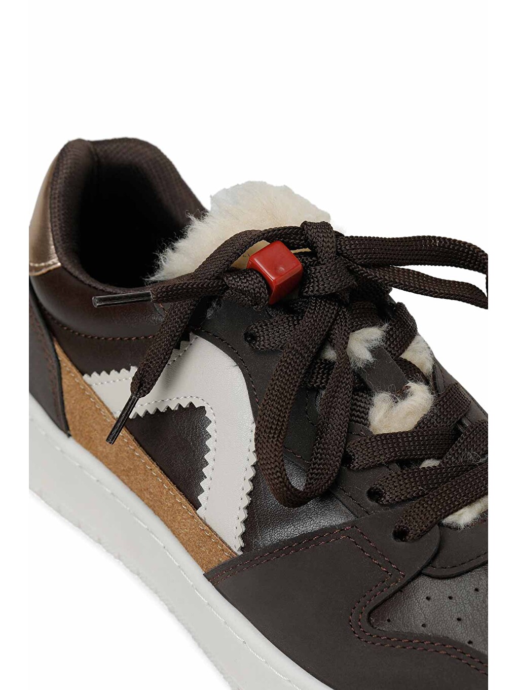 26k-177 Kahverengi Kadın Sneaker-5