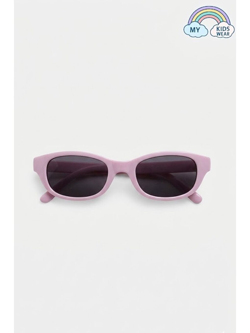 Lila Çocuk Desenli Mayo Takımı - UV Korumalı Bone ve Güneş Gözlüğü Hediyeli 2'li Set 12682-1