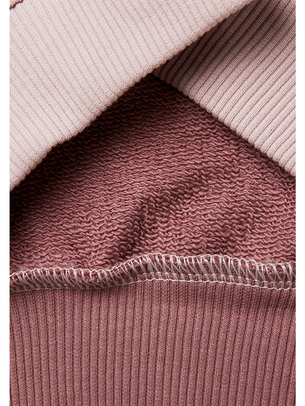 Kız Çocuk Lacivert Renkli Baskılı Kontrast Detaylı Logolu Bisiklet Yaka Sweatshirt-2