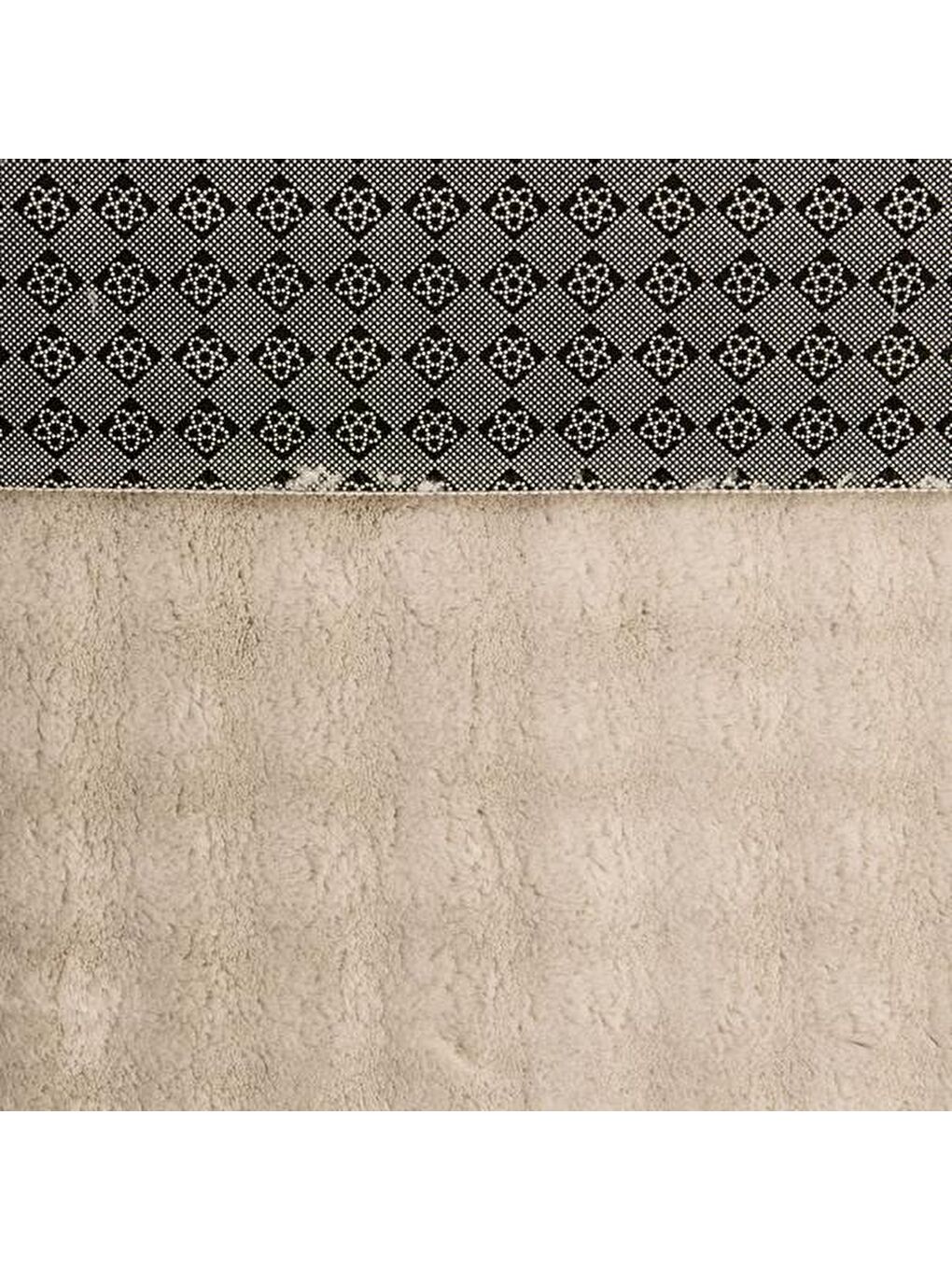 Soft Artos 2'li Banyo Paspası - Bej - 60x100 cm + 50x60 cm-1