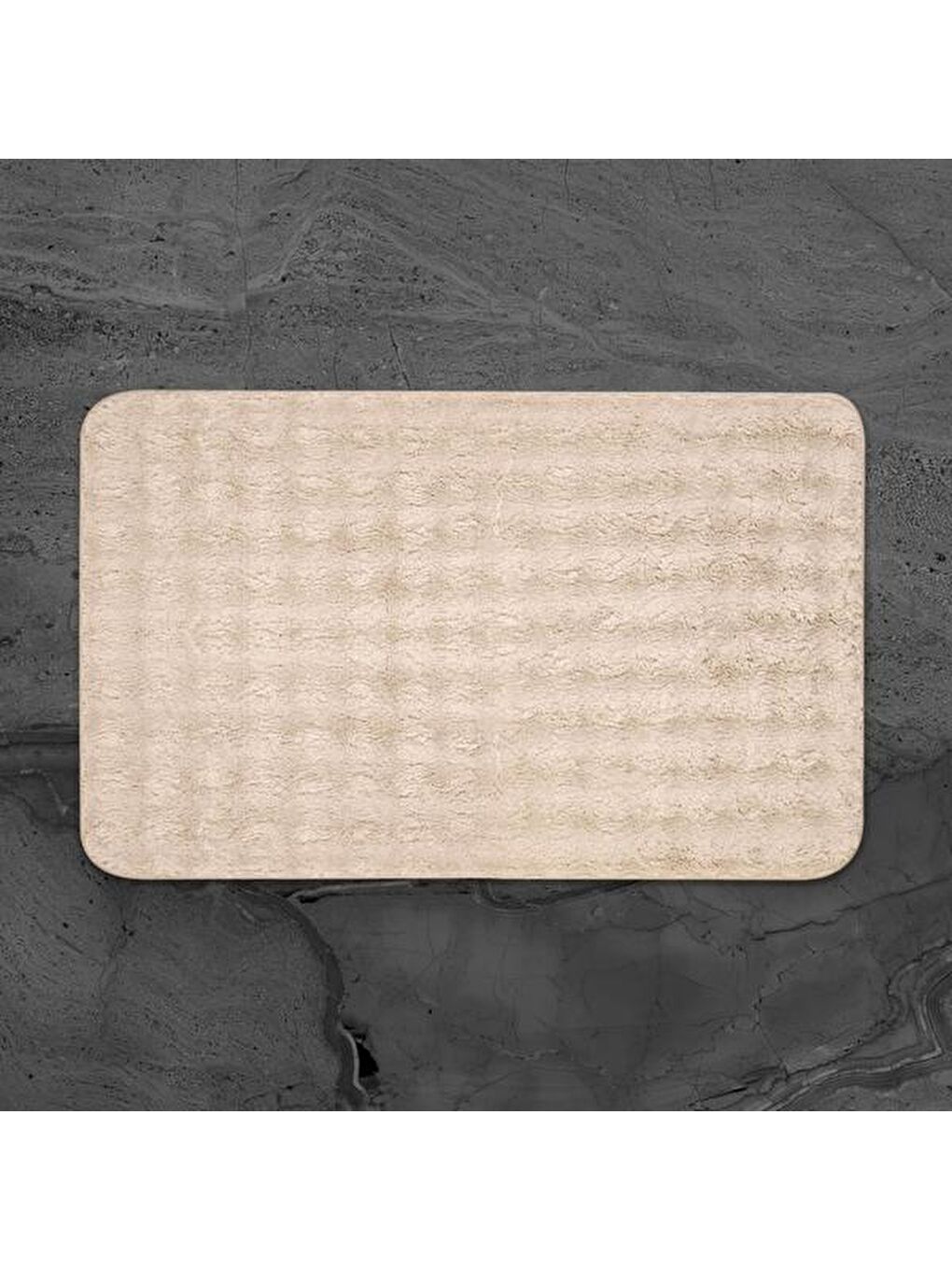 Soft Artos 2'li Banyo Paspası - Bej - 60x100 cm + 50x60 cm-3