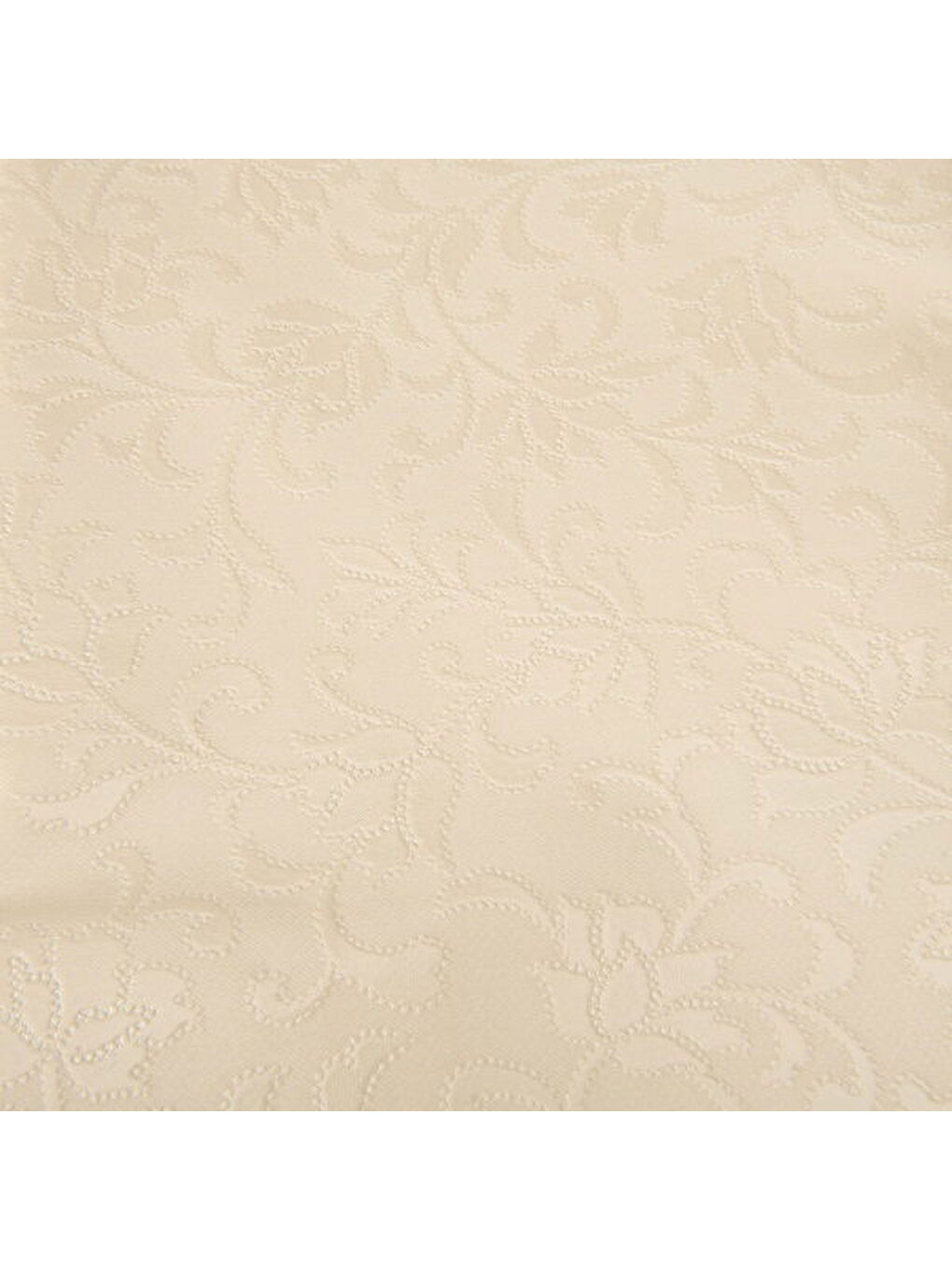 Soft Lunaria Pvc Masa Örtüsü - Ekru - 140x200 cm-1