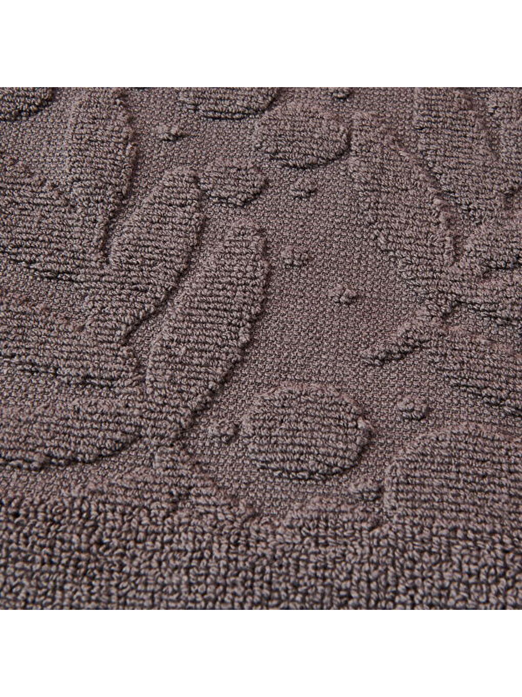 Soft Zeleno Ayak Havlusu - Antrasit - 50x70 cm-1