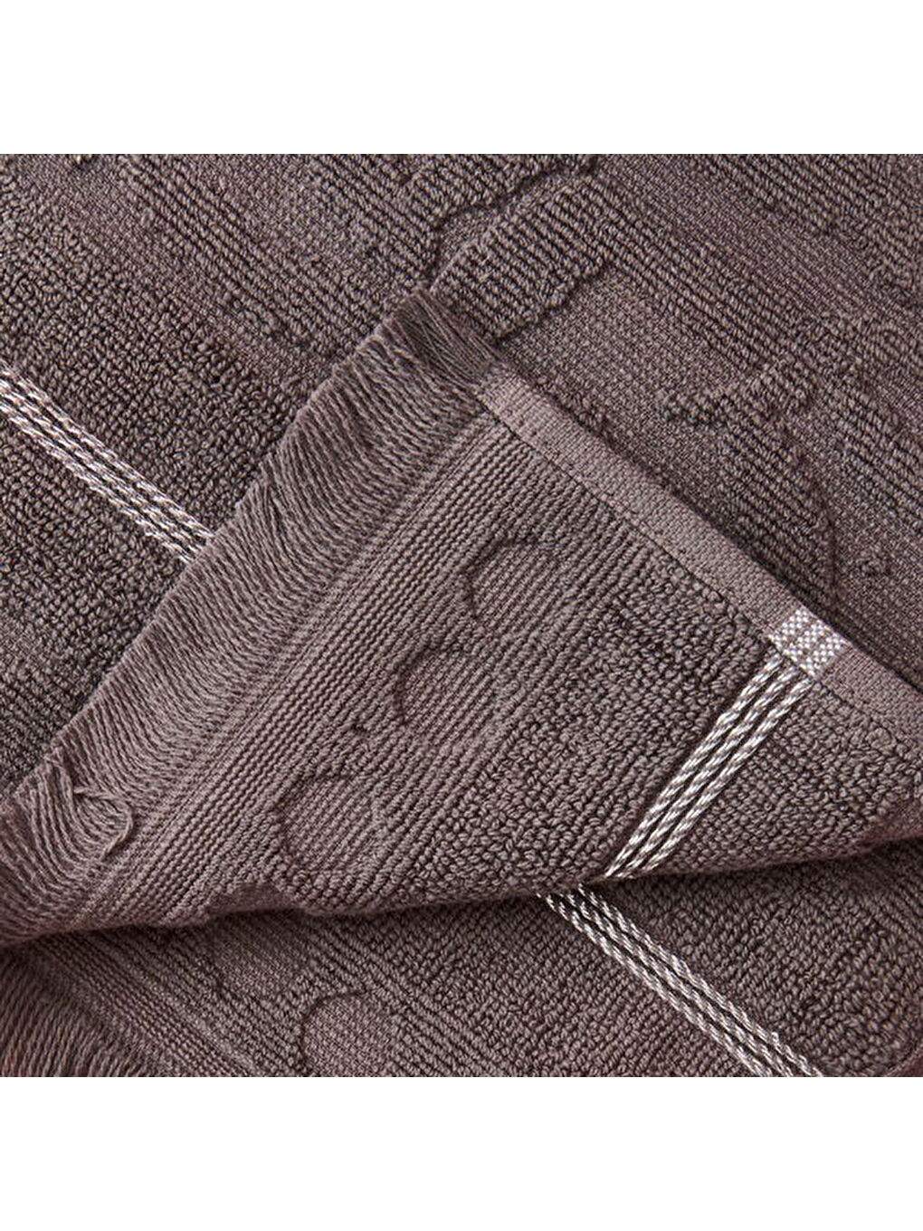 Soft Zeleno Ayak Havlusu - Antrasit - 50x70 cm-2