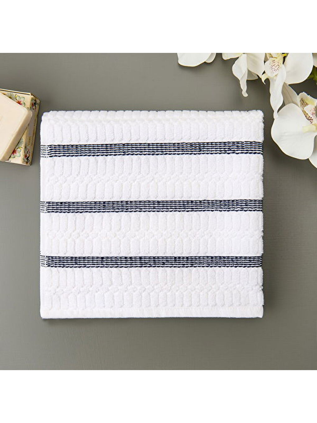 Soft Emma El Havlusu - Beyaz - 30x50 cm