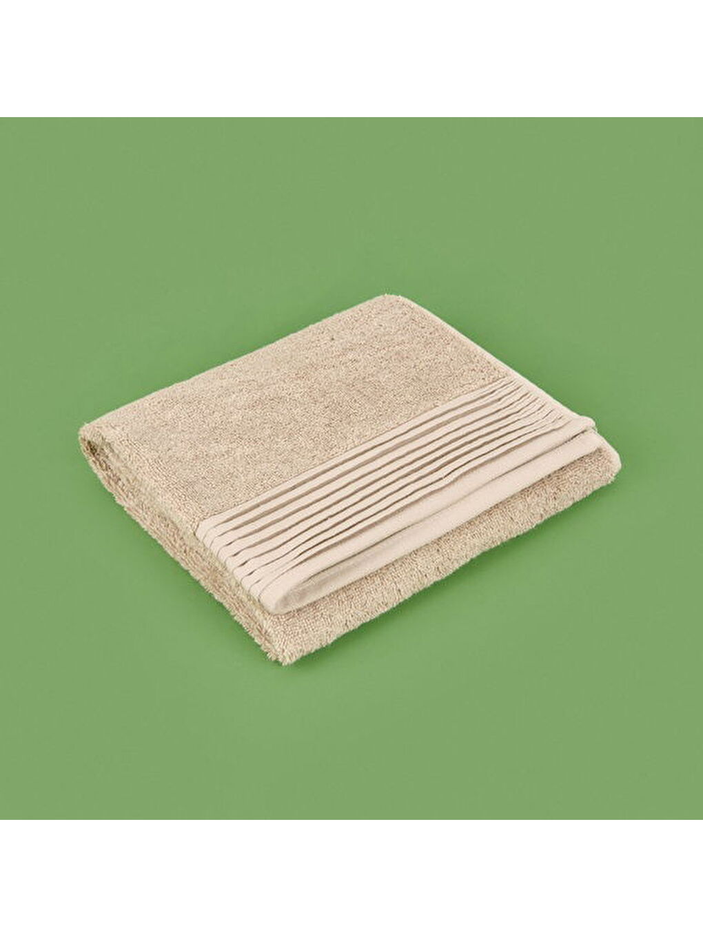 Soft Premium Yüz Havlusu - Bej - 50x90 cm-2