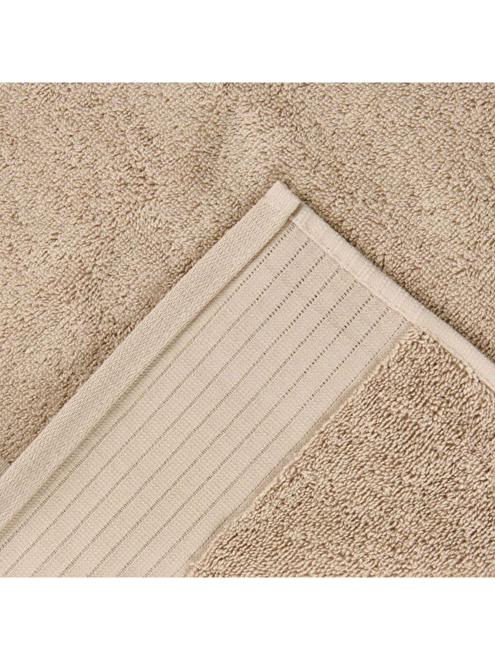 Soft Premium Yüz Havlusu - Bej - 50x90 cm-3