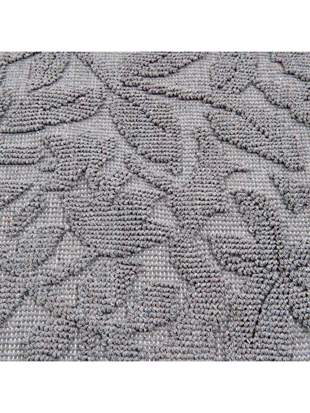 Soft Andoy 2'li Banyo Paspası - Gri - 60x100 cm + 50x60 cm-1