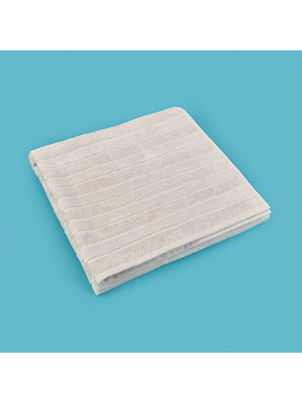 Evidea Soft Kadife Banyo Havlusu - Gri - 70x140 cm - 1
