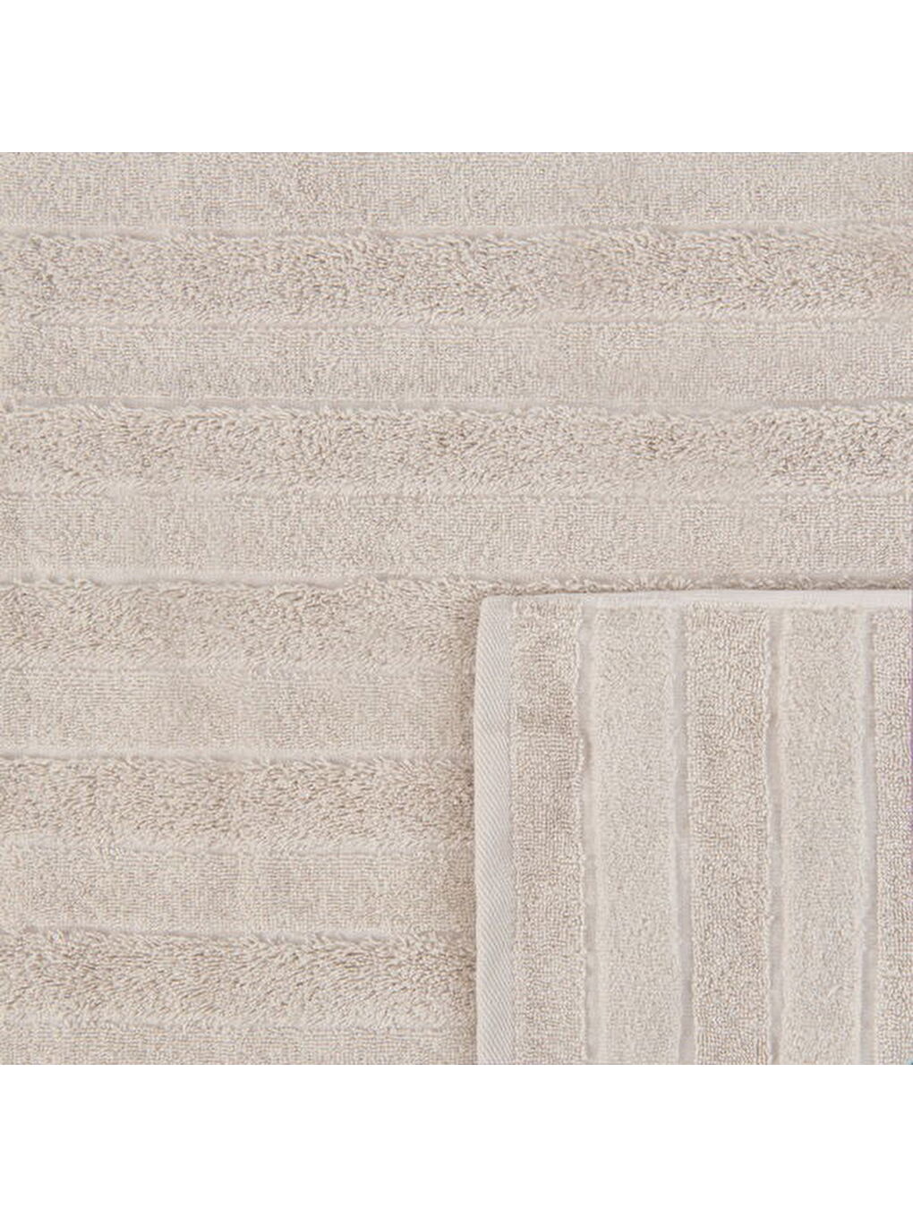 Evidea Soft Kadife Banyo Havlusu - Gri - 70x140 cm - 2