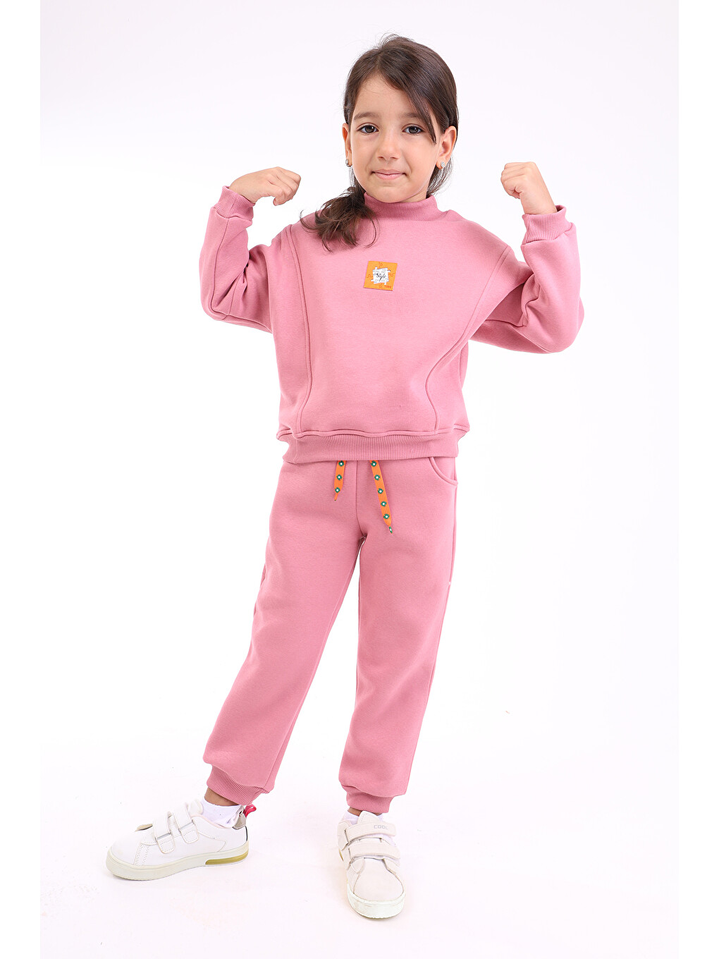 Pembe Kız Çocuk Eşofman Takım