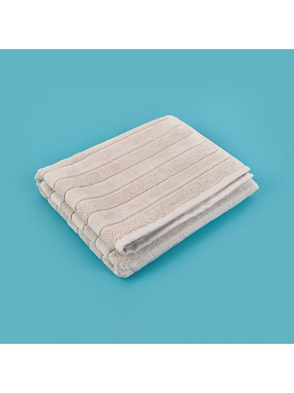 Evidea Soft Kadife Ayak Havlusu - Gri - 50x70 cm - 3