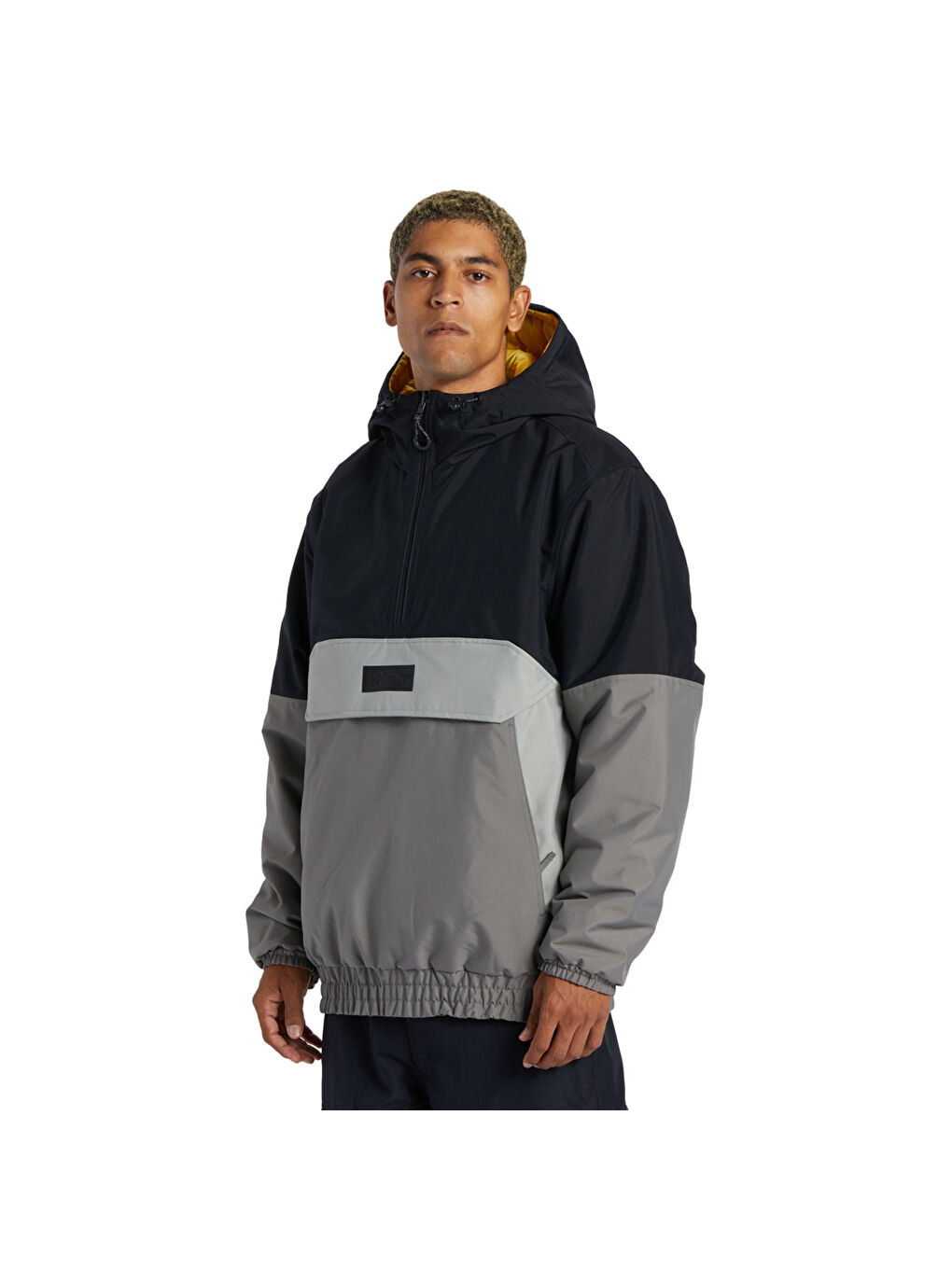 Siyah NEXUS REVERSIBLE ANORAK Erkek Kayak Montu-4